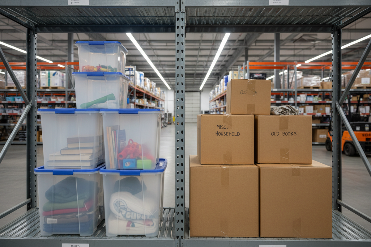 Plastic vs. Cardboard Storage Boxes: Which Is Better for Long-Term Storage?