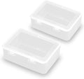 Clear Plastic Storage Containers Box by FarmerMani