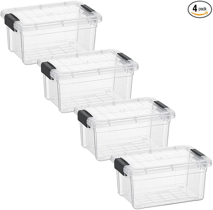 Superio Clear Storage Bins by Superio