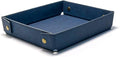 LLmoway PU Leather Valet Tray Nightstand Desk Organizer by LLmoway