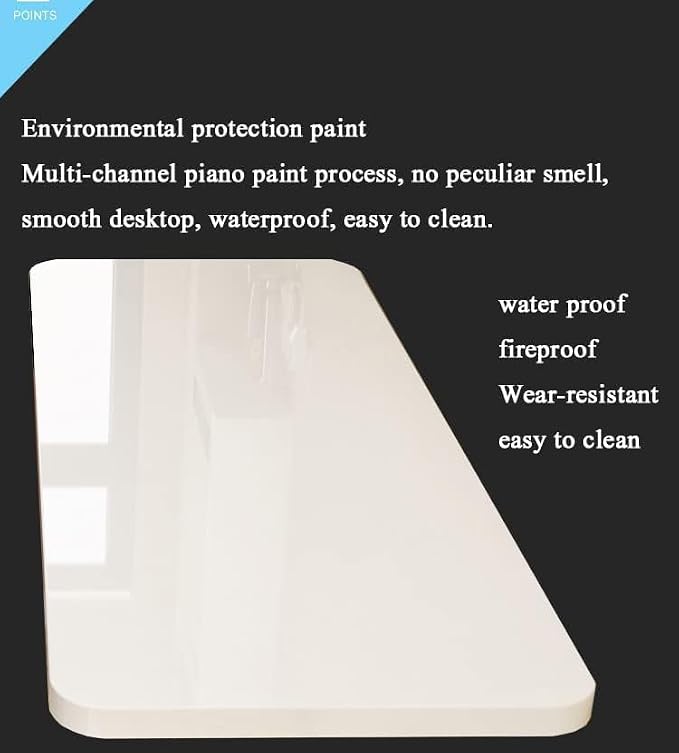 Wall Mounted Folding Table, Stainless Steel Bracket Laundry Folding Table - Image 7