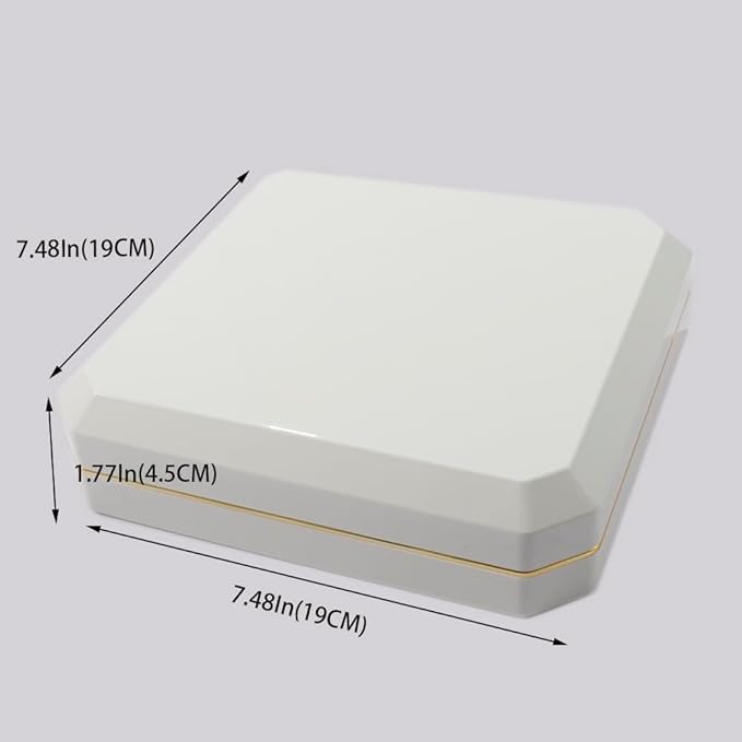 HSLFUAI Necklace Box with Led, Jewelry Box - Image 9