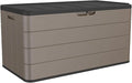 100 Gallon Plus Resin Deck Box, Waterproof Outdoor Storage Box by Unknown
