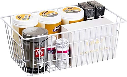Wire Storage Basket Freezer Organizer Bins Refrigerator Organization Storage - Image 5
