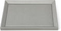 Leather Jewelry Tray, Premium Grey Organizer by Yinbeini