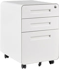 FLEXISPOT Metal File Cabinet for Under Desk Storage Mobile 3 Drawer File by FlexiSpot