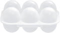 6 Grid Eggs Holder Container, Portable Tray Egg Grid Storage Container by Unknown