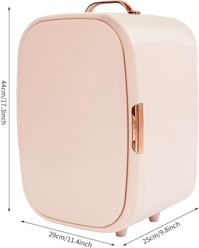 12.68Qt Portable Small Refrigerator Cosmetics Refrigerator Mini Fridge - Image 2