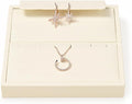 Oirlv Microfiber Jewelry Display Storage Tray Pendant Stud Earrings Tray by Oirlv