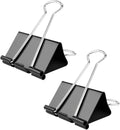 40Pack Extra Large Binder Clips by Apoulin