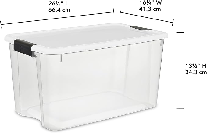 Sterilite 20-Pack Ultra Latching Box, Storage Bins - Image 3