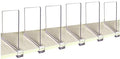 CY craft Acrylic Shelf Divider, Wood Shelf Dividers by CYcraft