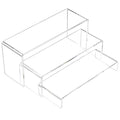 NIUBEE Acrylic Display Riser, Collectibles Display Stands Shelf by NIUBEE