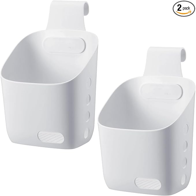 2 Pcs Plastic Hanging Basket Kitchen Storage organizer, Basket by Unknown