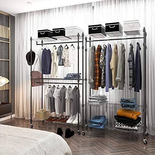BATHWA Rolling Garment Rack - Image 2