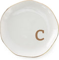 Initials Ring Dish Jewery Tray by VINCOMIC