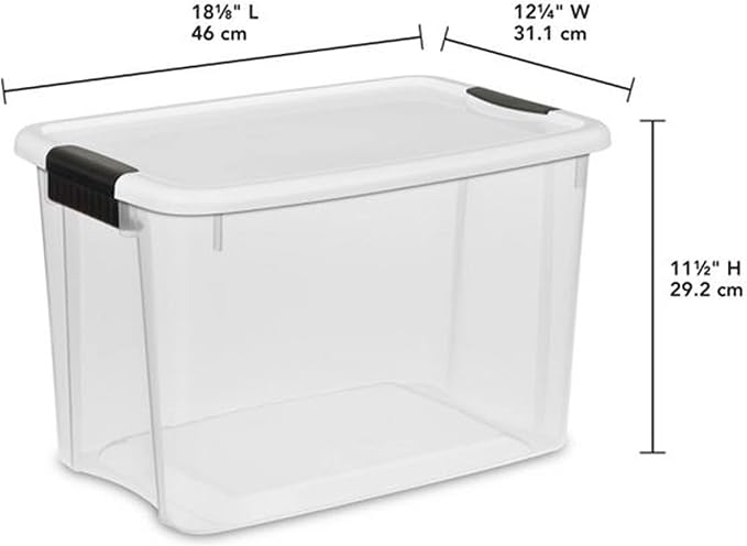 Sterilite 6-Pack Ultra Latching Box, Storage Bins - Image 3