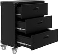 3-Drawer Rolling Tool Cabinet, Heavy Duty Metal Storage Cabinet on Wheels by GAOMON
