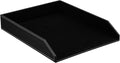 KINGFOM Letter Tray, PU Leather Paper Organizer Tray by KingfomLeatherHomeOfficeDecor
