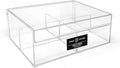 Isaac Jacobs 4-Compartment Clear Acrylic Organizer by IsaacJacobs