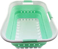 SAMMART 42L Collapsible Plastic Laundry Basket by SAMMART
