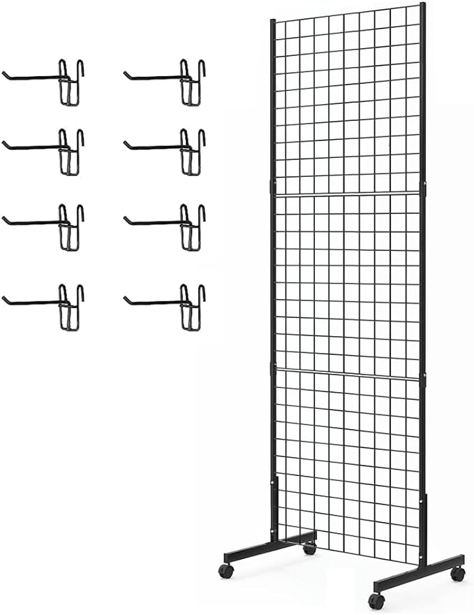 Eastern Tree 2 Packs 2'x 5' Six Pieces Gridwall Panels Stand - Image 6