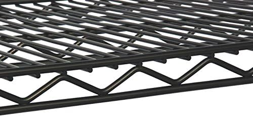 Omega 14" Deep x 60" Wide x 86" High 3 Tier Black Starter Shelving Unit - Image 2