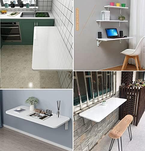 Wall Mounted Folding Table, Stainless Steel Bracket Laundry Folding Table - Image 5