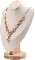 Coward Velvet Bust Necklace Display Stand by FocusOnJewelryDisplay15yrs