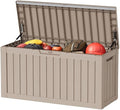 80 Gallon Resin Deck Box, Lockable Outdoor Storage Box by OutdoorLivingPerfected