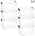 Superio Clear Storage Boxes by Superio