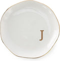 Initials Ring Dish Jewery Tray by VINCOMIC