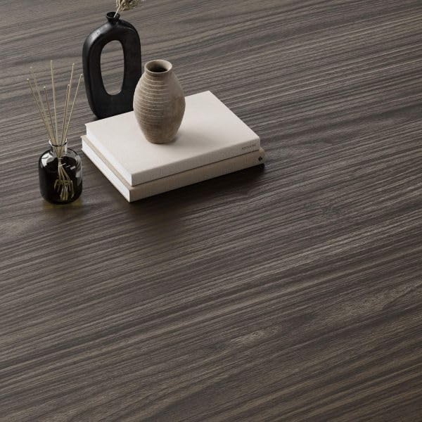 Mobili Fiver, Riccardo Wall Bedside Table, Dark Walnut, Made in Italy - Image 9