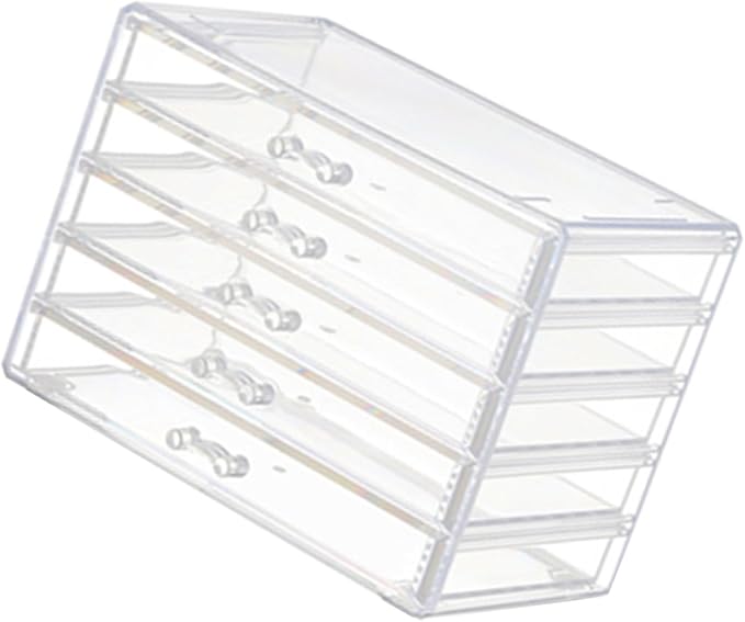 Space Saving Acrylic Cosmetic Storage Drawers Multi Drawers Acrylic Organizer by Unknown