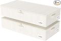 Yawinhe Foldable Underbed Storage Bags, Containers Bin by Yawinhe