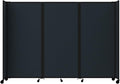 Versare Room Divider 360 Portable Wall Partition | Folding Panels | Large by VERSARE