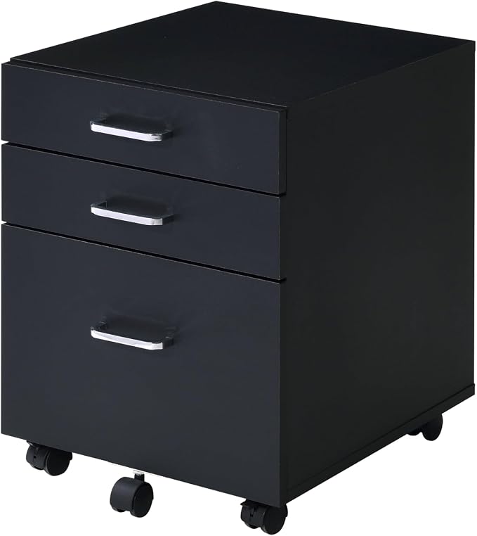 File Cabinet, 3 Drawers Filing Cabinet by Unknown