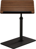 C Shaped End Table, Swivel and Turnable Desktop, Foldable Side Table by WelcometoPzewMo
