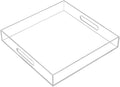 Clear Sturdy Acrylic Serving Tray by KEVLANG