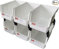 Storage Organizer Boxes, Wall Mount Storage Parts Rack, Stackable Shop Tool Bins by Pe%26Hui