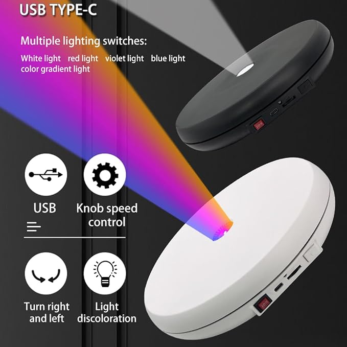 JAYEGT Motorized Rotating Display Stand - Image 2