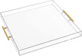 Extra Large Clear Acrylic Serving Tray by Unknown