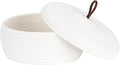Sea Team Round Cotton Rope Storage Basket by SeaTeam