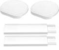White - Expansion Pack - 2 Straight Tracks and 2 Trays. Does not Work Without by TheLazySusanRevolution