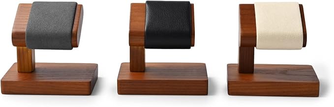 Oirlv Solid Wood Single Watch Display Stand Showcase Bracelet Bangle Jewelry - Image 2