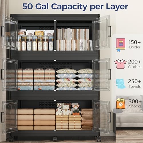 250Gal Stackable Storage Bins - Image 4