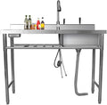 304 Stainless Steel Utility Sink by Unknown