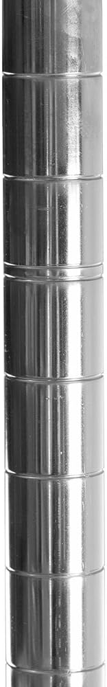 Shelving Inc. 8" d x 30" w x 84" h Chrome Wire Shelving - Image 3