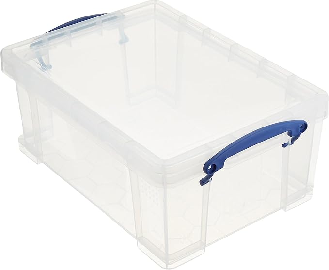 Really Useful Box Stackable 9 Liter Plastic Storage Container Bin - Image 2