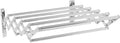Wall Mounted Laundry Drying Rack, Retractable Clothes Drying Rack by LKOEWQZAMX